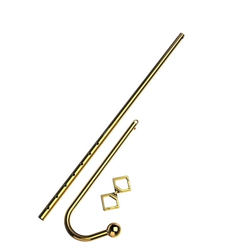 Anal Hooks Anal Set 3867 AllNight Hook Golden Adjustable LOCKINK 0727